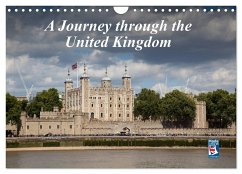 A Journey through the United Kingdom (Wall Calendar 2025 DIN A4 landscape), CALVENDO 12 Month Wall Calendar