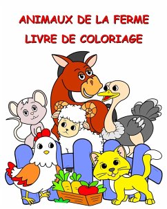 Animaux de la Ferme Livre de Coloriage - Kim, Maryan Ben