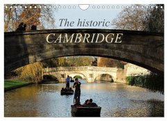 The historic Cambridge (Wall Calendar 2025 DIN A4 landscape), CALVENDO 12 Month Wall Calendar