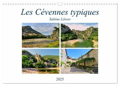 Les Cévennes typiques (Calendrier mural 2025 DIN A3 vertical), CALVENDO calendrier mensuel