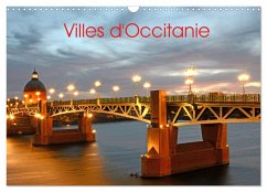 Villes d'Occitanie (Calendrier mural 2025 DIN A3 vertical), CALVENDO calendrier mensuel