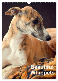 Beautiful Whippets (Wall Calendar 2025 DIN A3 portrait), CALVENDO 12 Month Wall Calendar