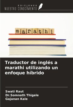 Cover Traductor de inglés a marathi utilizando un enfoque híbrido