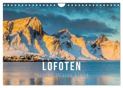 Lofoten. Nature Water Light (Wall Calendar 2025 DIN A4 landscape), CALVENDO 12 Month Wall Calendar