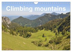 Climbing mountains (Wall Calendar 2025 DIN A4 landscape), CALVENDO 12 Month Wall Calendar - on Tour, Schluffis