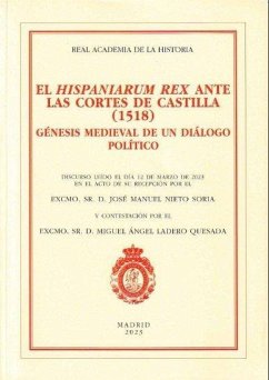 Cover Hispaniarum Rex ante las Cortes de Castilla (1518)