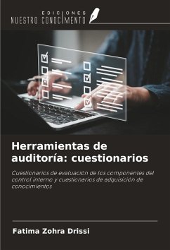 Herramientas de auditoría: cuestionarios - Drissi, Fatima Zohra Herramientas de auditoría: cuestionarios - Drissi, Fatima Zohra