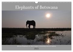 Elephants of Botswana (Wall Calendar 2025 DIN A3 landscape), CALVENDO 12 Month Wall Calendar