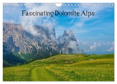 Fascinating Dolomite Alps (Wall Calendar 2025 DIN A4 landscape), CALVENDO 12 Month Wall Calendar - Maas, Christoph