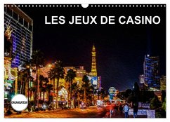 LES JEUX DE CASINO (Calendrier mural 2025 DIN A3 vertical), CALVENDO calendrier mensuel