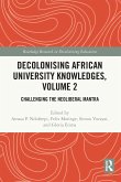 Decolonising African University Knowledges, Volume 2