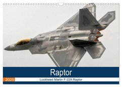 Lockheed Martin F-22A Raptor (Wall Calendar 2025 DIN A3 landscape), CALVENDO 12 Month Wall Calendar