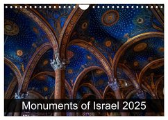 Monuments of Israel 2025 (Wall Calendar 2025 DIN A4 landscape), CALVENDO 12 Month Wall Calendar