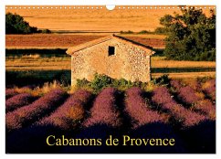 Cabanons de Provence (Calendrier mural 2025 DIN A3 vertical), CALVENDO calendrier mensuel