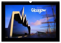 Glasgow (Wall Calendar 2025 DIN A3 landscape), CALVENDO 12 Month Wall Calendar - Calvendo;Heddle, Graeme