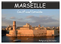 Marseille Coast and Corniche (Wall Calendar 2025 DIN A3 landscape), CALVENDO 12 Month Wall Calendar