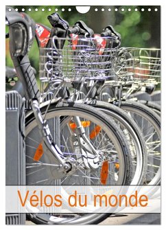 Vélos du monde (Calendrier mural 2025 DIN A4 horizontal), CALVENDO calendrier mensuel