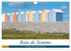 Baie de Somme Cabines de Cayeux-sur-mer (Calendrier mural 2025 DIN A4 vertical), CALVENDO calendrier mensuel