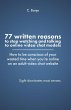 77 Written reasons to stop looking at... - Bild 1