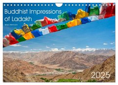Buddhist Impressions of Ladakh (Wall Calendar 2025 DIN A4 landscape), CALVENDO 12 Month Wall Calendar