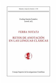 Verba notata : retos de anotación en las lenguas clásicas