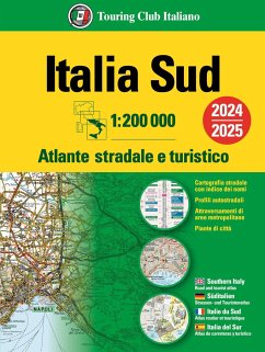 Italy South atlas - atlante stradale Sud 2024/2025