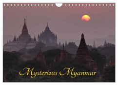 Mysterious Myanmar (Wall Calendar 2025 DIN A4 landscape), CALVENDO 12 Month Wall Calendar