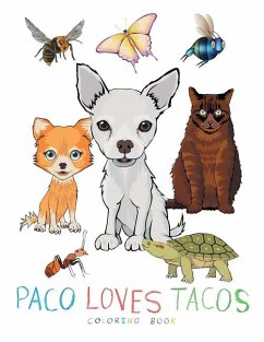 Paco Loves Tacos Coloring Book - Kenney, Michael Scott