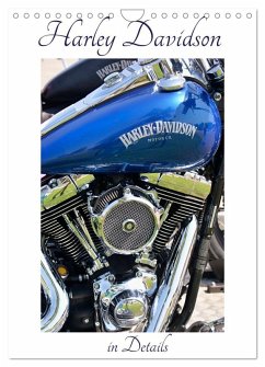 Harley Davidson in Details (Wall Calendar 2025 DIN A4 portrait), CALVENDO 12 Month Wall Calendar