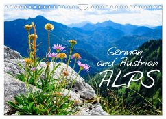 German and Austrian Alps (Wall Calendar 2025 DIN A4 landscape), CALVENDO 12 Month Wall Calendar
