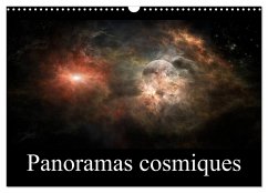 Panoramas cosmiques (Calendrier mural 2025 DIN A3 vertical), CALVENDO calendrier mensuel