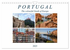 Portugal, the colourful South of Europe (Wall Calendar 2025 DIN A4 landscape), CALVENDO 12 Month Wall Calendar