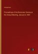Proceedings of the Bostonian Society at... - Bild 1