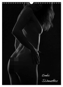 Erotic Silhouettes / UK-Version (Wall Calendar 2025 DIN A3 portrait), CALVENDO 12 Month Wall Calendar