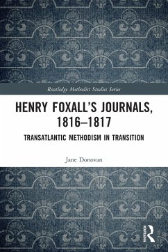 Cover Henry Foxall's Journals, 1816-1817