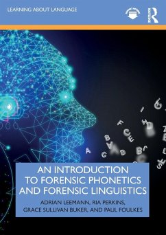 Cover An Introduction to Forensic Phonetics and Forensic Linguistics