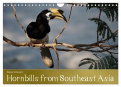 Hornbills from Southeastern Asia (Wall Calendar 2025 DIN A4 landscape), CALVENDO 12 Month Wall Calendar