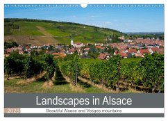 Landscapes in Alsace (Wall Calendar 2025 DIN A3 landscape), CALVENDO 12 Month Wall Calendar