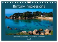 Brittany impressions (Wall Calendar 2025 DIN A4 landscape), CALVENDO 12 Month Wall Calendar