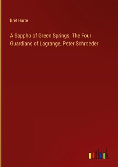 A Sappho of Green Springs, The Four Guardians of Lagrange, Peter Schroeder