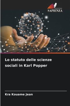 Lo statuto delle scienze sociali in Karl Popper - Jean, Kra Kouame