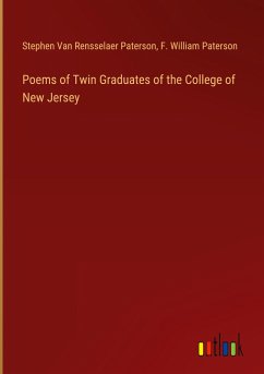 Poems of Twin Graduates of the College of New Jersey