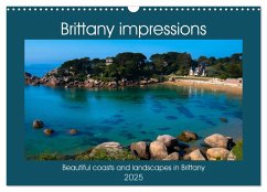 Brittany impressions (Wall Calendar 2025 DIN A3 landscape), CALVENDO 12 Month Wall Calendar