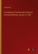 Proceedings of the Bostonian Society at... - Bild 1