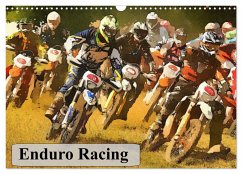 Enduro Racing (Wall Calendar 2025 DIN A3 landscape), CALVENDO 12 Month Wall Calendar