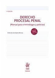 Cover Derecho Procesal Penal 3ª Edición (Manual para criminólogos y policías)