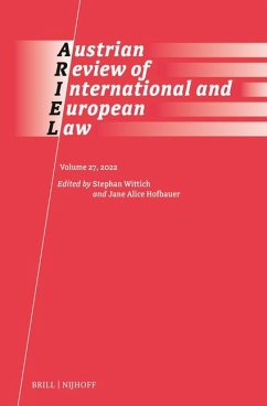 Austrian Review of International and European Law, 2022