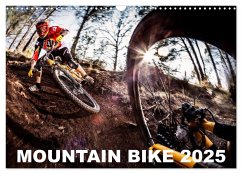 Mountain Bike 2025 by Stef. Candé / UK-Version (Wall Calendar 2025 DIN A3 landscape), CALVENDO 12 Month Wall Calendar