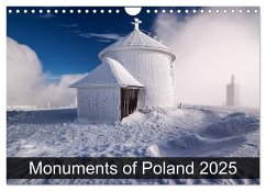 Monuments of Poland 2025 (Wall Calendar 2025 DIN A4 landscape), CALVENDO 12 Month Wall Calendar