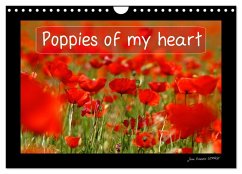 Poppies of my heart (Wall Calendar 2025 DIN A4 landscape), CALVENDO 12 Month Wall Calendar